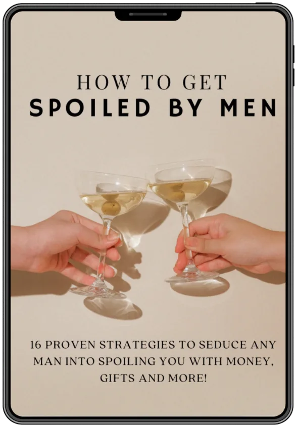 Old 'How To Get Spoiled By Men' ebook cover
